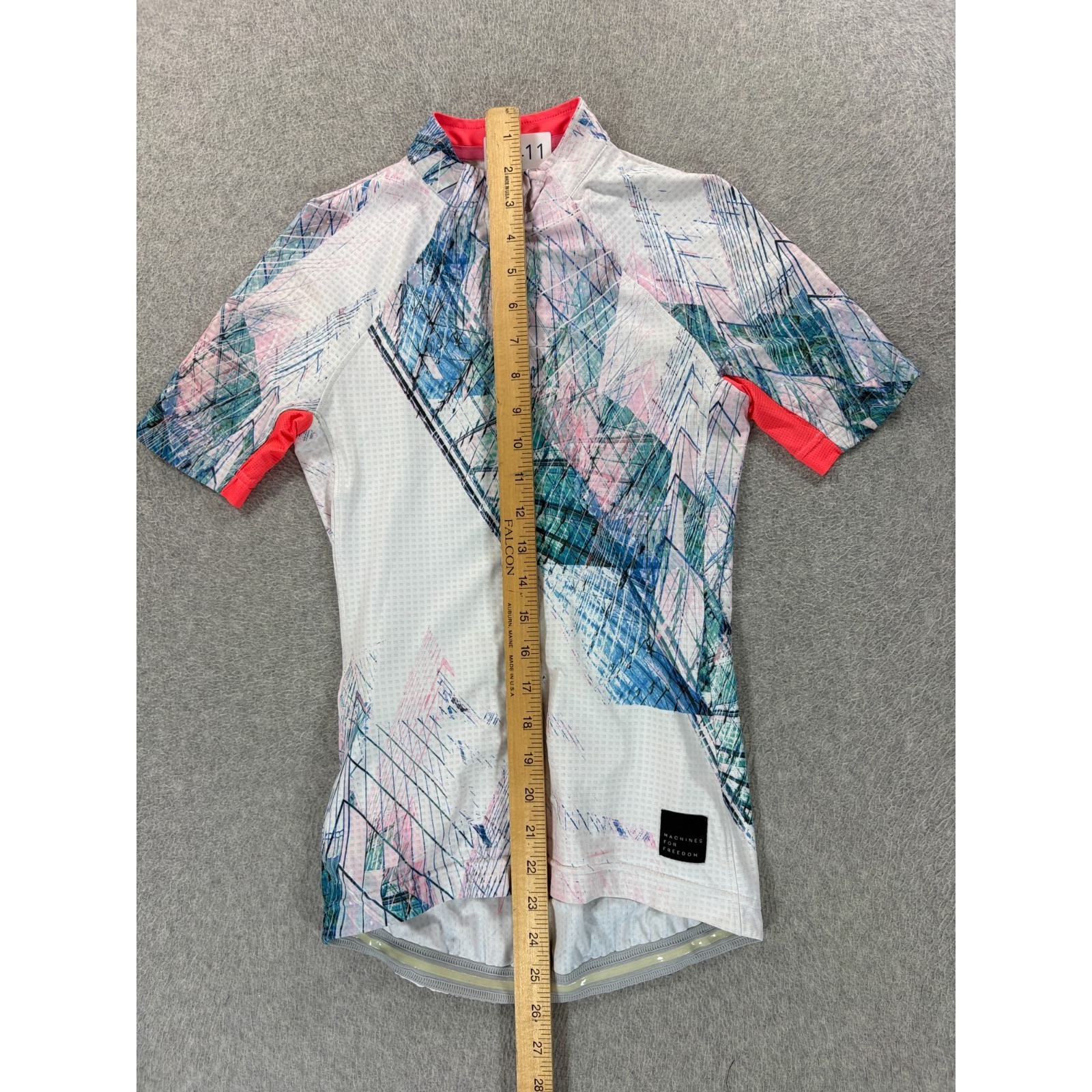 Machines For Freedom Full Zip Short Sleeve Cycling Jersey (Women's X-Small) — image 8 of 8